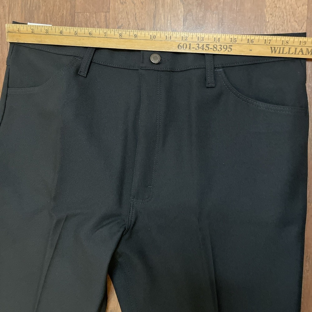 Wrangler Wrancher Dress Jeans Mens 40x32 Black Regular Fit New w/ Tags - Picture 4 of 8